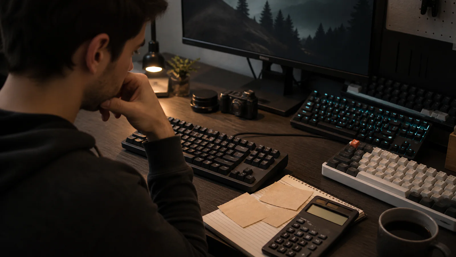 Imagem editorial do guia: Quanto custa um bom teclado gaming? (Guia de preços 2026)